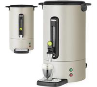 Cafetière UNIQ 14 L 1750 W avec robinet et égouttoir - Gris clair