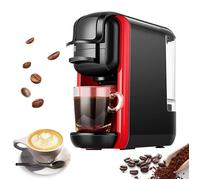 Cafetières à Capsules, Machine à Café à Capsules de Café Espresso 3 en 1 pour Nespresso Original/Dolce GustoPods, Pression de 19