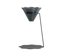 Cafetières à piston en céramique - Infuseur à thé réutilisable en forme de pyramide - Filtre à thé en céramique avec support | Pour pots à saké et tasses pour bureau, maison, cuisine, café et fête