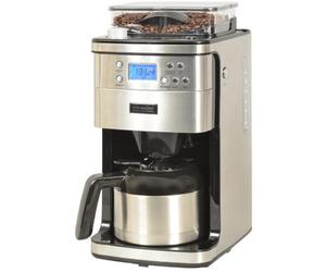Cafetire avec Broyeur KITCHEN CHEF - 10-12 Tasses Inox programmable et Isotherme