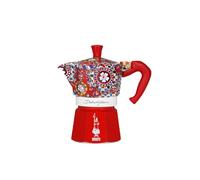 Cafetire italienne Bialetti Moka Express 0005327 3 Tasses D et G Rouge