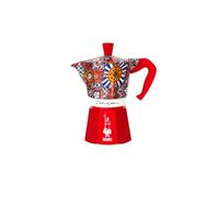 Cafetière italienne Bialetti Moka Express 0005329 6 Tasses D et G Rouge Rouge G