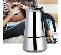 Cafetire portative en acier inoxydable Moka Espresso Moka Idale pour le camping et les voyages (100 ml)