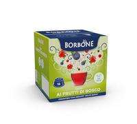 Caffè Borbone 64 capsules compatibles avec Nescafe Dolce Gusto Tisana aux fruits de la forêt - l'Emporio del Caffè