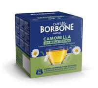 Caffè Borbone Camomille avec Mélatonine - 64 Capsules (4 paquets de 16) - Compatibles avec les machines à café de la marque Nescafé®* Dolce Gusto®*