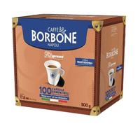 Caffè Borbone Café Respresso – Mélange Rouge – 100 capsules compatibles Nespresso