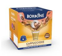 Caffè Borbone Capuchon - 16 capsules - Compatible avec les machines domestiques Nescafé®* Dolce Gusto®*