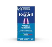 Caffè Borbone Crema Classica - 90 Capsules de Café - Corsé et Equilibré - Compatibles avec les machines à café à usage domestique Nespresso*