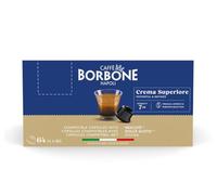 Caffè Borbone Crema Superiore - 64 Capsules de Café - Puissant et raffiné - Compatibles avec les Machines à café de la marque Nescafè®* Dolce Gusto®*