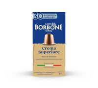 Caffè Borbone Crema Superiore - 90 Capsules de Café - Riche & Onctueux - Compatibles avec les machines à café à usage domestique Nespresso*