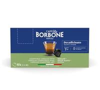 Caffè Borbone Decaffeinato - 64 Capsules de Café - Velouté et intense - Compatibles avec les Machines à café de la marque Nescafè®* Dolce Gusto®*
