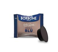Caffè Borbone Don Carlo Mélange Bleu - 50 Capsules - Compatibles avec les machines à café à usage domestique Lavazza®* A Modo Mio®*