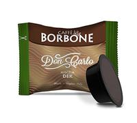 Caffè Borbone Don Carlo, Mélange Décaféiné Dek - 100 Capsules - Compatibles avec les machines à café à usage domestique Lavazza* A Modo Mio*