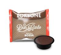 Caffè Borbone Don Carlo, Mélange Rouge - 100 Capsules - Compatibles avec les machines à café à usage domestique Lavazza* A Modo Mio*