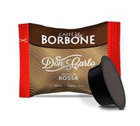 Caffè Borbone Don Carlo, Mélange Rouge - 100 Capsules - Compatibles avec les machines à café à usage domestique Lavazza* A Modo Mio*