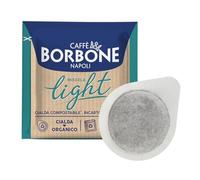 Caffè Borbone Dosette Compostable, Emballage Recyclable, Mélange Light, 50% de Caféine en moins que le Mélange Bleu - 100 Dosettes de Café- Système ESE