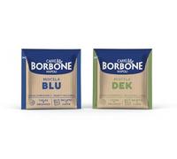 Caffé Borbone, dosettes biodégradables, kit de dégustation (150 Bleu 150 Dek)