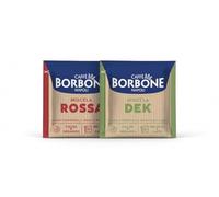 Caffé Borbone, dosettes biodégradables, kit de dégustation (150 Rossa, 150 Dek)
