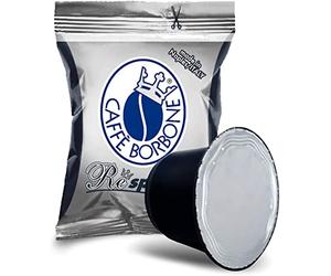 Caffè Borbone - Dosettes capsules Respresso compatibles Nespresso - mélange noir