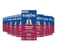 Caffè Borbone Espresso Intenso - 100 Capsules de Café - Riche et Vibrant - Compatibles avec les machines à café à usage domestique Nespresso*