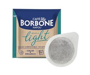 Caffè Borbone Gaufre compostable Mélange léger, 50 % de caféine en moins que le mélange bleu - 150 Gaufres - Système ESE
