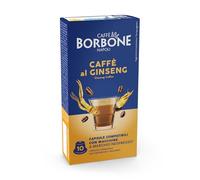 Caffè Borbone Ginseng - Café au Ginseng - 60 Capsules (6 paquets de 10) - Compatibles avec les machines à café à usage domestique Nespresso®*