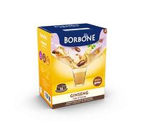 Caffè Borbone Ginseng, Café au Ginseng - 96 capsules 6 paquets de 16 - Compatibles avec les Machines à café à usage domestique Lavazza®* A Modo Mio®*
