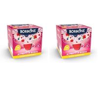 Caffè Borbone Infusion aux Fruits des Bois - 72 dosettes 8 paquets de 18 dosettes - Système ESE