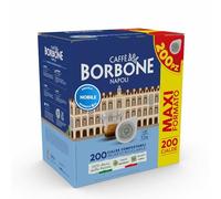 Caffe Borbone Lot de 200 dosettes 44 mm Mélange Noble