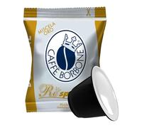 Caffè Borbone - Lot de 400 capsules de café Borbone Respresso « miscela oro », compatibles avec les machines Nespresso