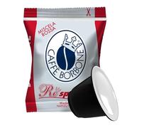 Caffè Borbone Lot de 600 capsules de café Borbone Espresso « miscela rosso », compatibles avec les machines Nespresso