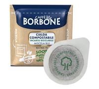 Caffé Borbone - Mélange décaféiné - Lot de 300 dosettes ESE 44 mm pour machine à café - Bleu