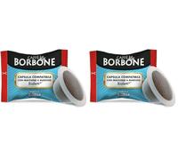 Caffè Borbone Mélange Rouge - 50 Capsules - Compatibles avec les machines à café de la marque Bialetti®* (Lot de 2)