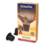 10 Capsules De Café Borbone Mini Ciock Chocolat 100% Compatibles Nespresso