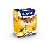 Caffè Borbone Nocciolino, Café au Lait aromatisé aux Noisettes - 96 capsules 6 paquets de 16 - Compatibles avec les Machines à café à usage domestique Lavazza®* A Modo Mio®*