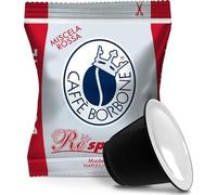 Caffè Borbone Café Respresso – Mélange Rouge – 100 capsules compatibles Nespresso