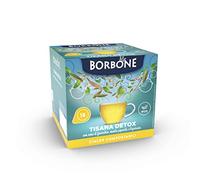 Caffè Borbone Tisane Détox - 72 Dosettes (4 paquets de 18 dosettes) - Emballage Recyclable - Système ESE