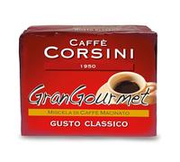 Caffè Corsini - Café moulu Qualità Oro, mélange de cafés premium, saveur aromatique et douce, torréfaction moyenne, pour moka et espresso, 500 g (2 x 250 g)
