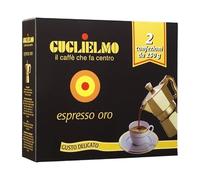 Caffè Guglielmo expresso moulu OR saveur délicate 2 x 250 g | Qualité italienne