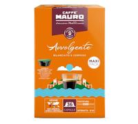 Caffè Mauro Mélange Espresso Avvolgente intensité 8/10-144 Capsules - Compatibles avec les machines à café de la marque Lavazza* A Modo Mio* - Produit en Italie (lot de 4 x 36)
