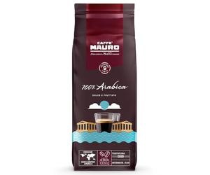 Caffè Mauro Torrefazione - Café en Grains 100% Arabica - Café italien - Intensité 5/10 - Torréfaction Lente - Paquet de 1 kg