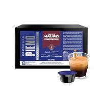 Caffè Mauro Torrefazione mélange PIENO, 100 Capsules Compatibili con Macchine Lavazza Blue, Espresso Doux et Harmonieux, Intensité 9/10