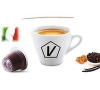 Caffè Shop Capsules Compatible Nespresso®, 20 Capsules de Mélange Cappuccino à la Vanille Ligne Espresso