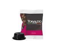 Caffè Toraldo Compatible A Modo Mio Café Sélectionné, Grillé Et Torréfié en Italie Excellence Du Café Napoletano (200 Capsules, Mélange Classique)