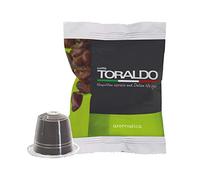 caffè TORALDO Neapolitan espresso and Italian life style 100 Capsules compatibles Nespresso, mélange aromatique