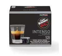 Caffè Vergnano 1882 - Capsules Compatibles Dolce Gusto, Intenso | 1 Paquet de 12 Capsules