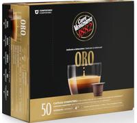 Caffè Vergnano 1882 - Capsules Compatibles Nespresso, Oro | Pack de 50 Capsules
