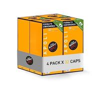 Caffè Vergnano 1882 Capsules de café compatibles avec Lavazza A Modo Mio, Napoli - 4 boîtes de 32 capsules (total 128)