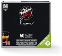 Caffè Vergnano 1882 - Èspresso Capsules Café Compatibles avec Nespresso et Compostables, Intenso - Pack de 50 Capsules