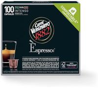 Caffè Vergnano 1882 Èspresso - Capsules Café compatibles avec Nespresso, Intenso - Pack de 100 capsules